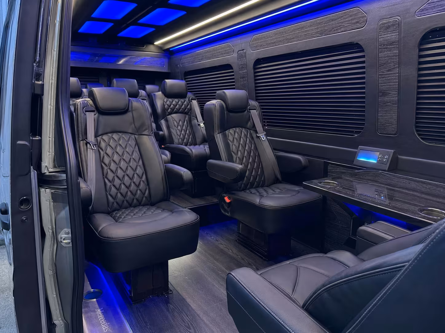 sprinter van transportation for groups and events across mission