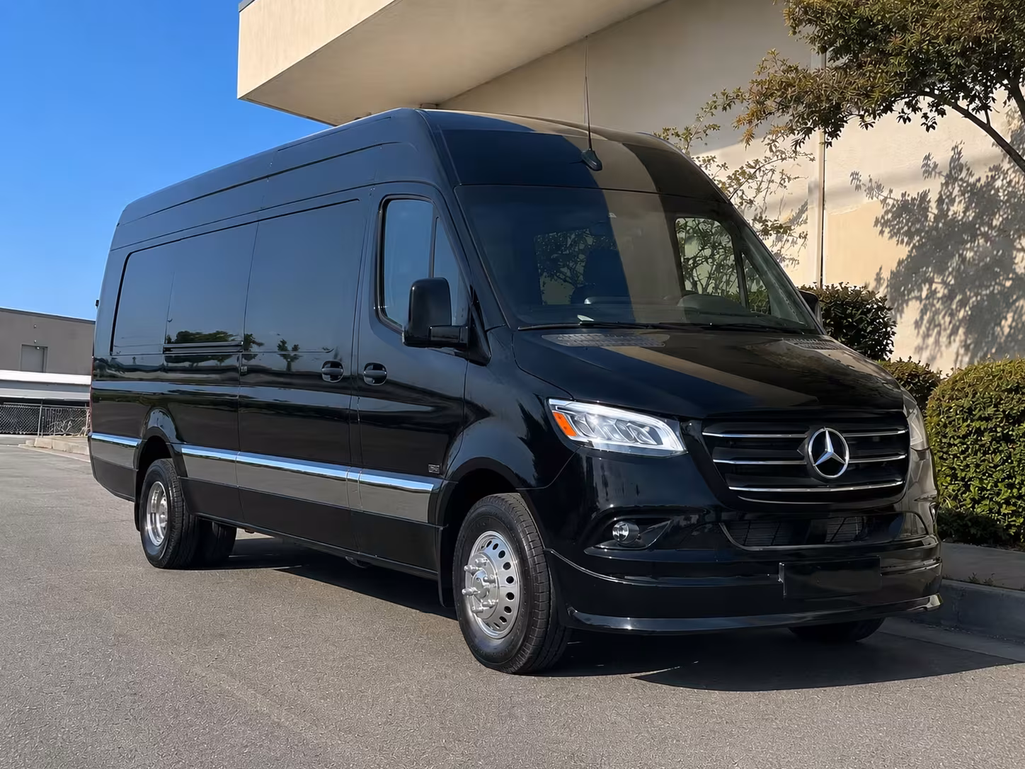 sprinter van with driver