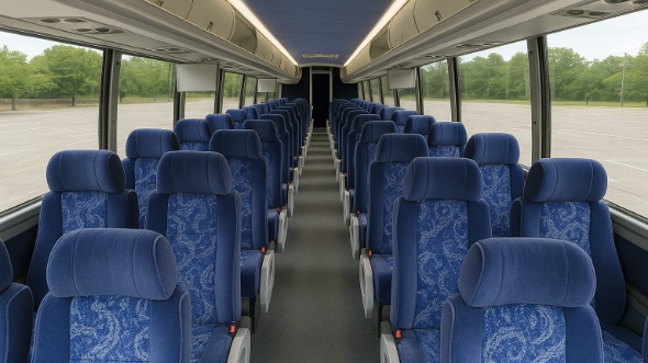 mission 54 passenger charter bus rental