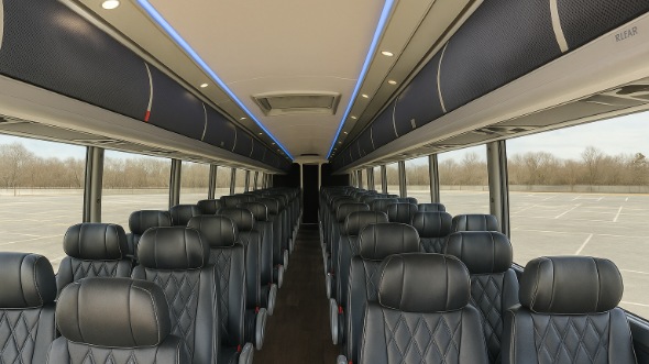 mission 56 passenger charter bus rental