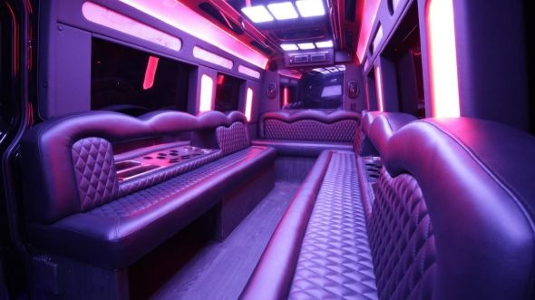 sprinter limo rental interior mission